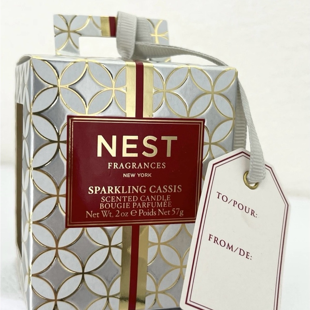 NEST Sparkling Cassis Scented Candle 2oz NWB